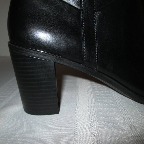 Alfani Step Flex Black Leather Boots – Size 9.5M NWT - Picture 8 of 9
